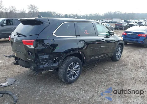 2017 Toyota Highlander Xle из США, поврежденный, VIN 5TDJZRFH5HS518416